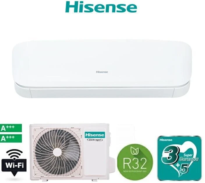 Condizionatore Hisense Energy Pro Plus 9000 BTU A+++ WiFi