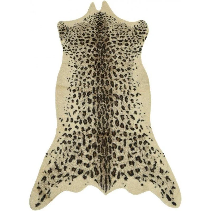 Tappeto da interno leopardato