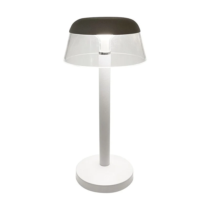 Lampada LED Tavolo 3W Ricaricabile USB-C Touch CCT Bianca V-TAC