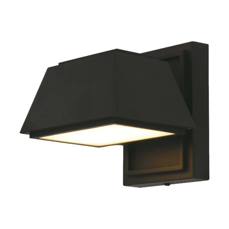 Lampada LED Muro 15W Doppio Fascio IP65 3000K Nero V-TAC