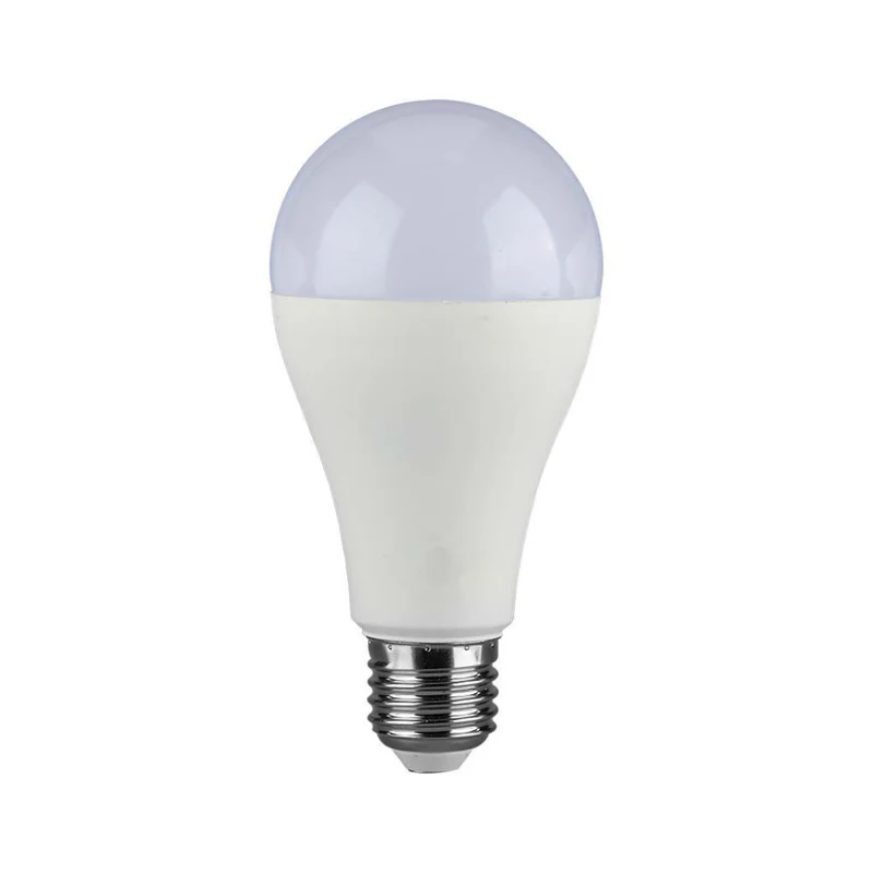 Lampadina LED E27 15W A65 Samsung Chip 6500K Luce Fredda