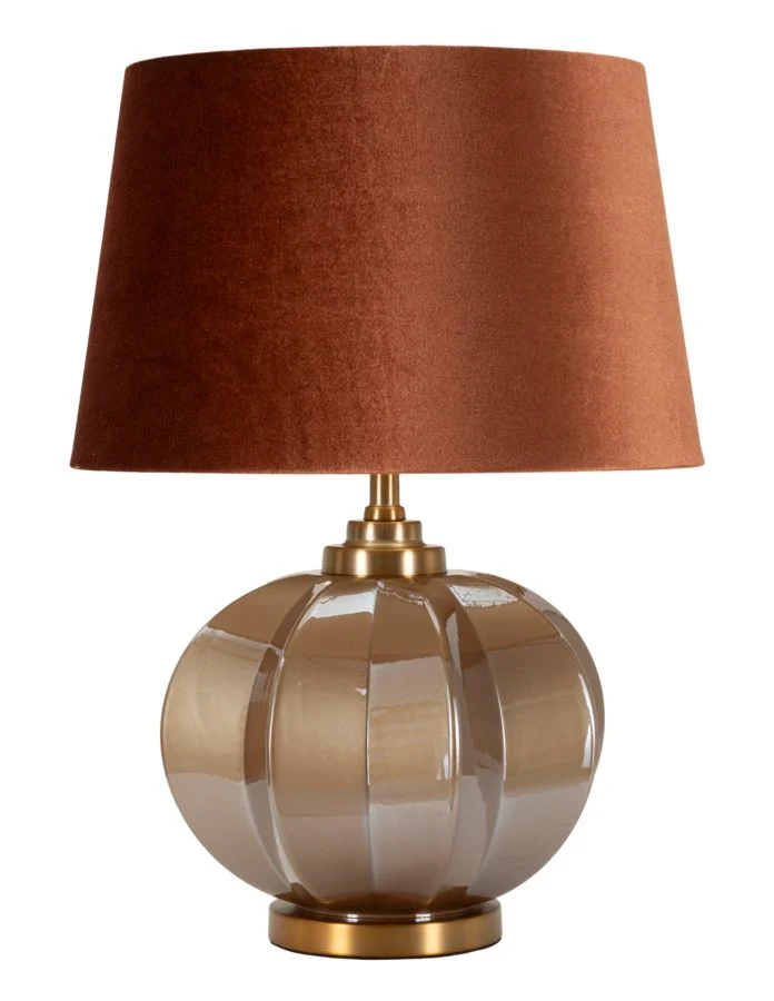 Lampada Da Tavolo Praga -A- Elegante Ø 40,5X57