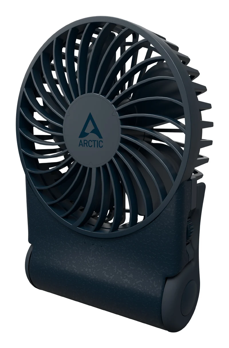 ARCTIC Handventilator Summair2Go – 3 Stufen, 5000 mAh, 77 h, Dunkelblau
