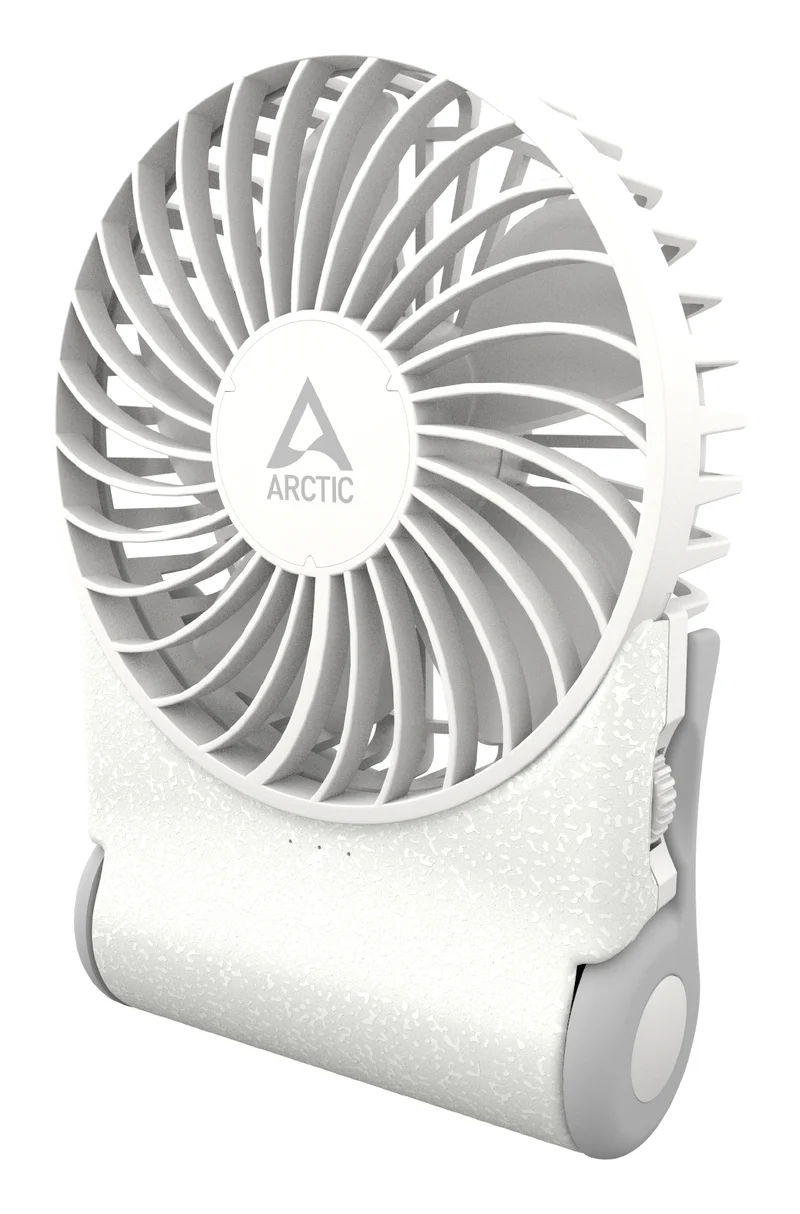 ARCTIC Handventilator Summair 2Go – 3 Stufen, 5000 mAh, 77 h, Weiss