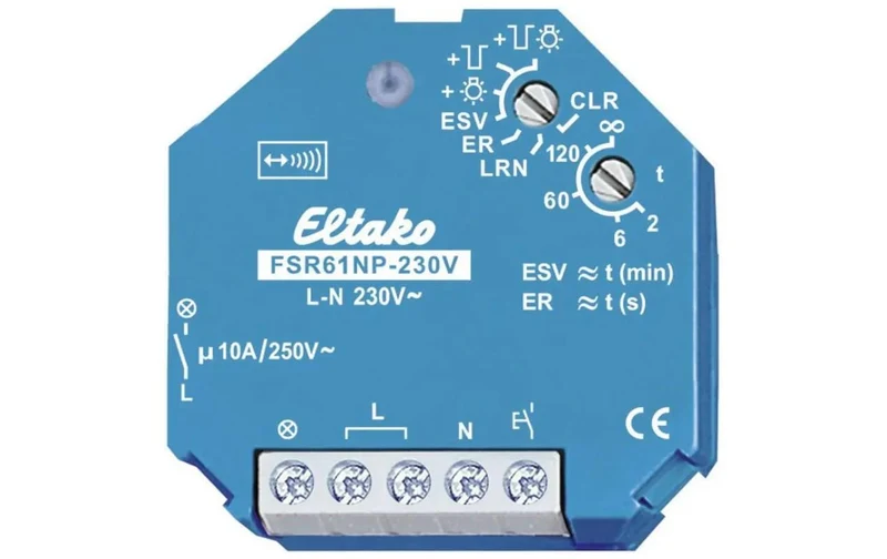 Eltako FSR61NP-230V – Zubehör – Schaltaktor, 1× Schliesser, enOcean
