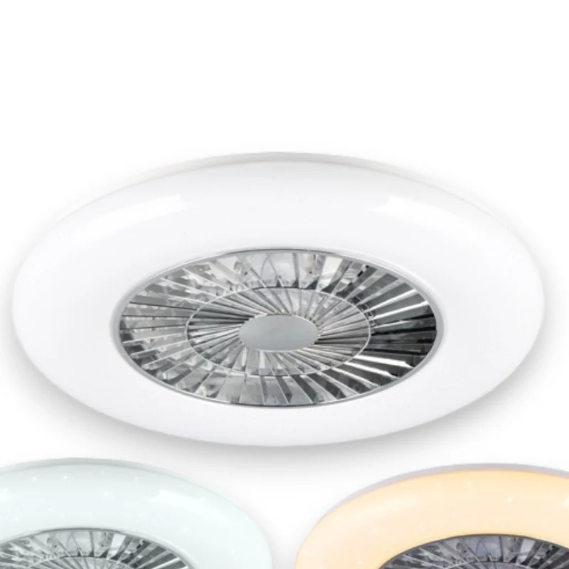 Plafoniere Led Trio con ventilatore Visby