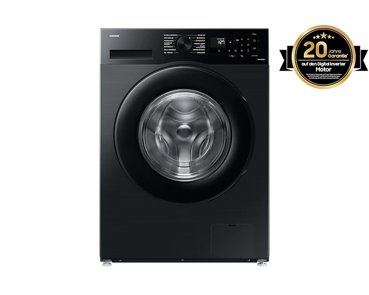 Samsung WW5000C WW90CGC04AABWS – Waschmaschine – 9 kg, 1'400 U/min, WLAN (SmartThings) – Schwarz