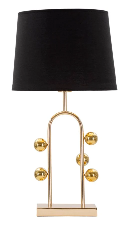 Lampada da tavolo Bubble in Metallo Dorato cm ø 32,5x61
