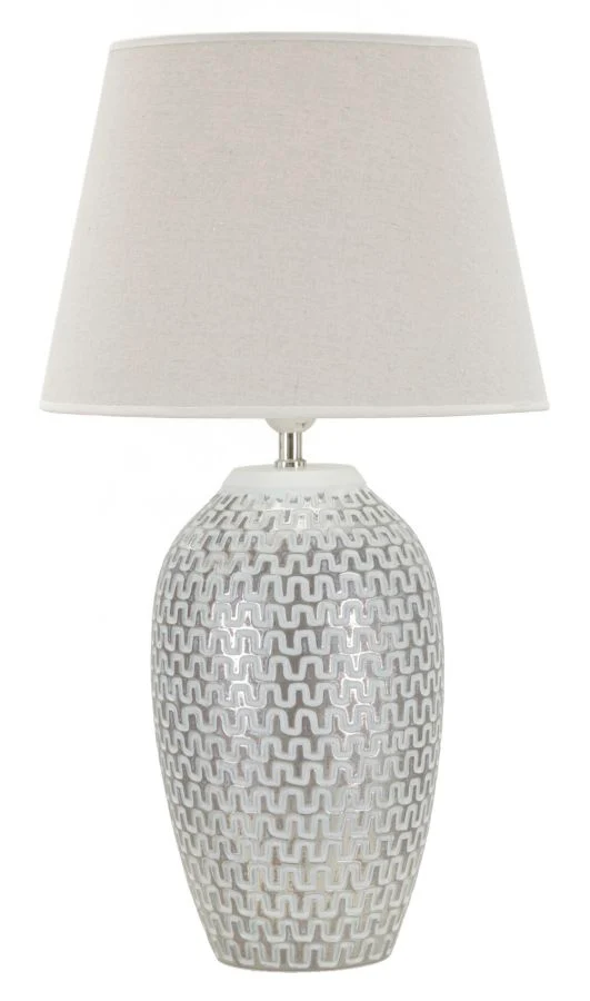 Lampada da Tavolo Wave in Resina Ø 35 cm - Altezza 65 cm
