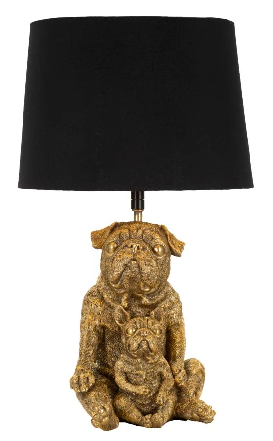 Lampada da Tavolo Eleganza Canina cm ø 26x43,8