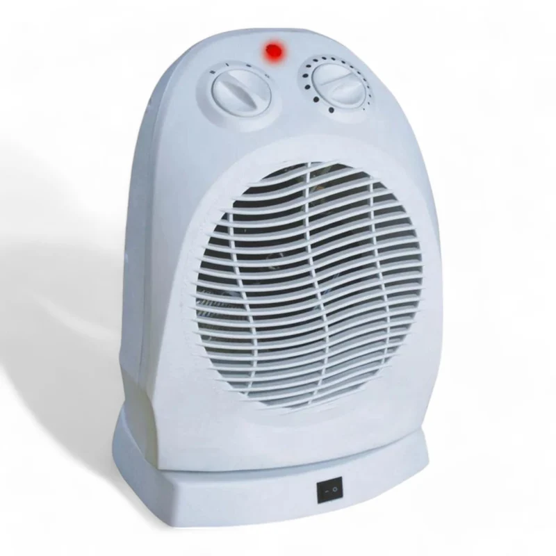 Termoventilatore ruotante con termostato regolabile 2000W tre livelli di temperatura dispositivo di sicurezza anti caduta