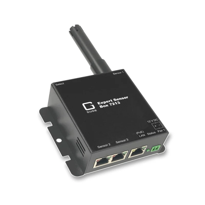 Gude Expert 72132 – Sensor – Temperatur, Luftfeuchtigkeit, LAN (10/100 Mbit/s)