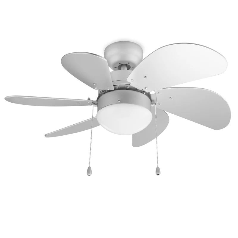 Tristar Deckenventilator – 76 cm, 60 W, Metall, Silber