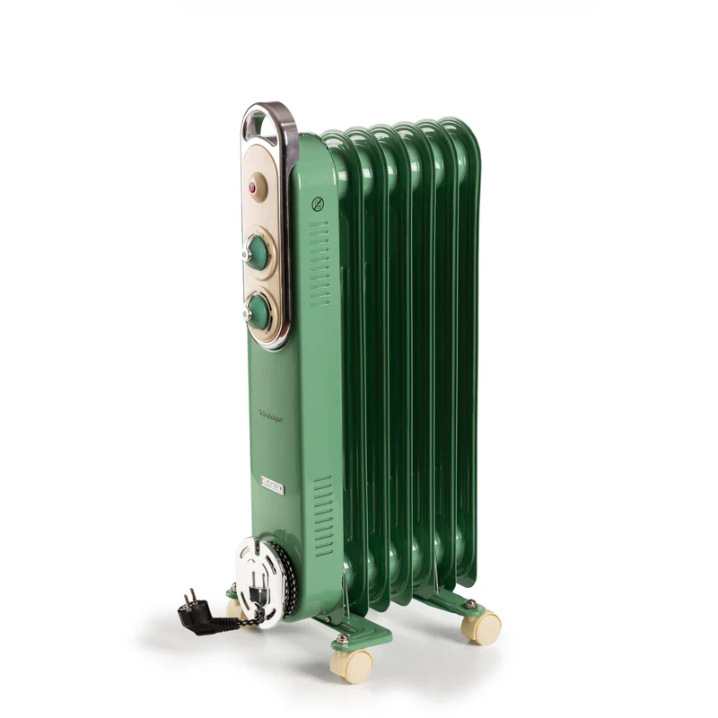 Ariete Vintage Line 8250/04 Öl-Heizlüfter – 12,2 × 67,5 cm, grün