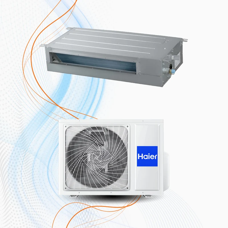 Climatizzatore Haier Canalizzato Slim BP 30 PA Mono Inverter R-32 WiFi