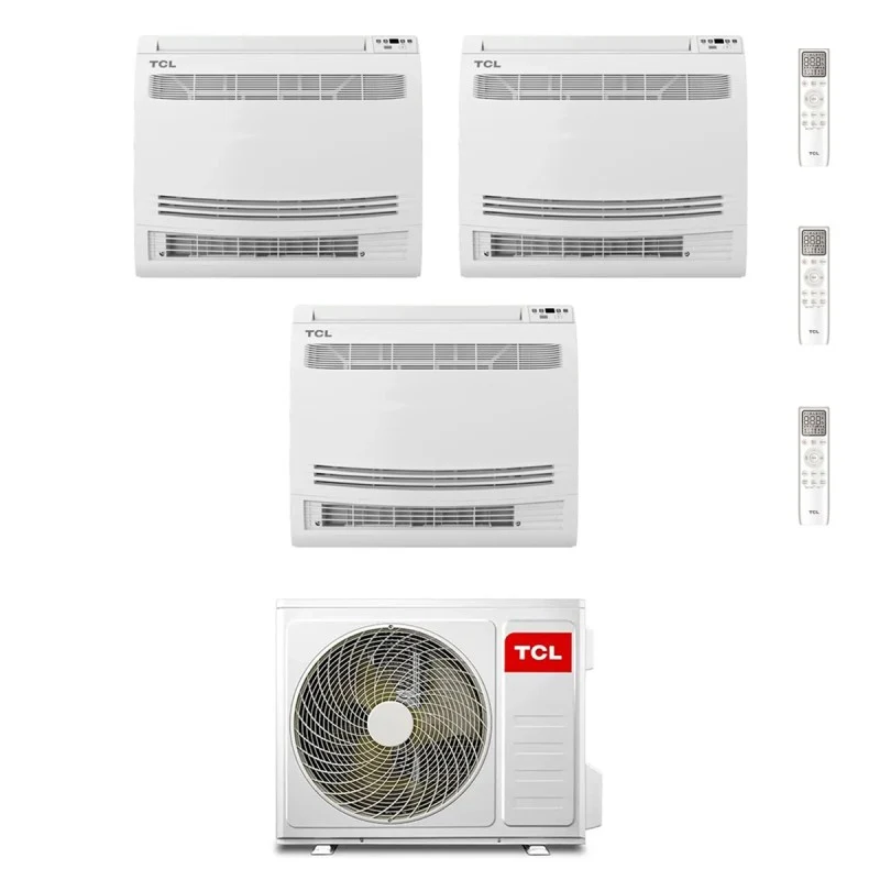 Condizionatore TCL Trial Split Inverter Console 9+12+18 con MT3240 R-32 Wi-Fi Integrato