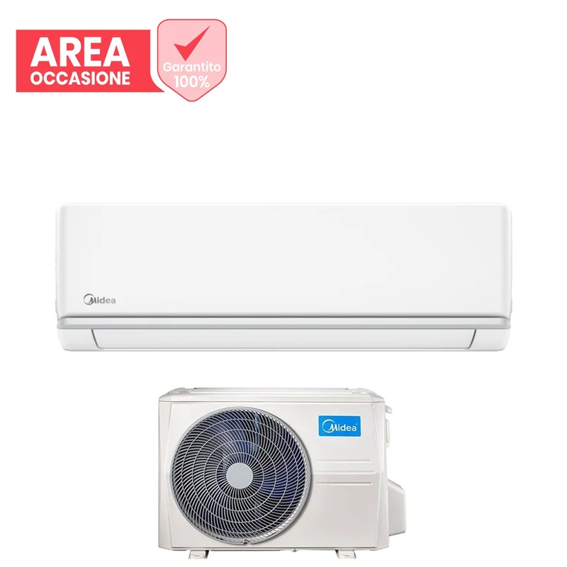 AREA OCCASIONI 2338 Climatizzatore Condizionatore Midea Inverter serie ELEGANCE 12000 Btu MSAGSBU-12HRDN8 R-32 Wi-Fi Optional A++/A+