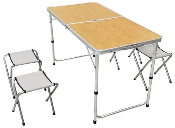 Tavolo set all.picnic+4sgab.120x60