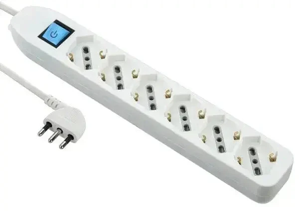 Multipresa uni.6p cavo 1,5mt fa904