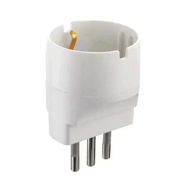 Adattatore 10a/schuko bia.(fa-907)