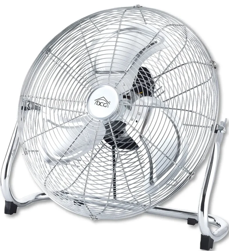 Ventilatore Verticale Cromato 45 Cm