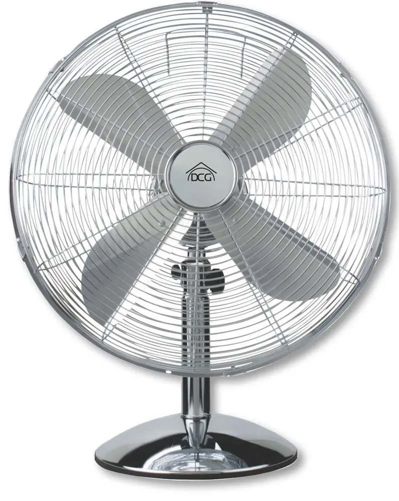 Ventilatore Da Tavolo 40 Cm Cromato