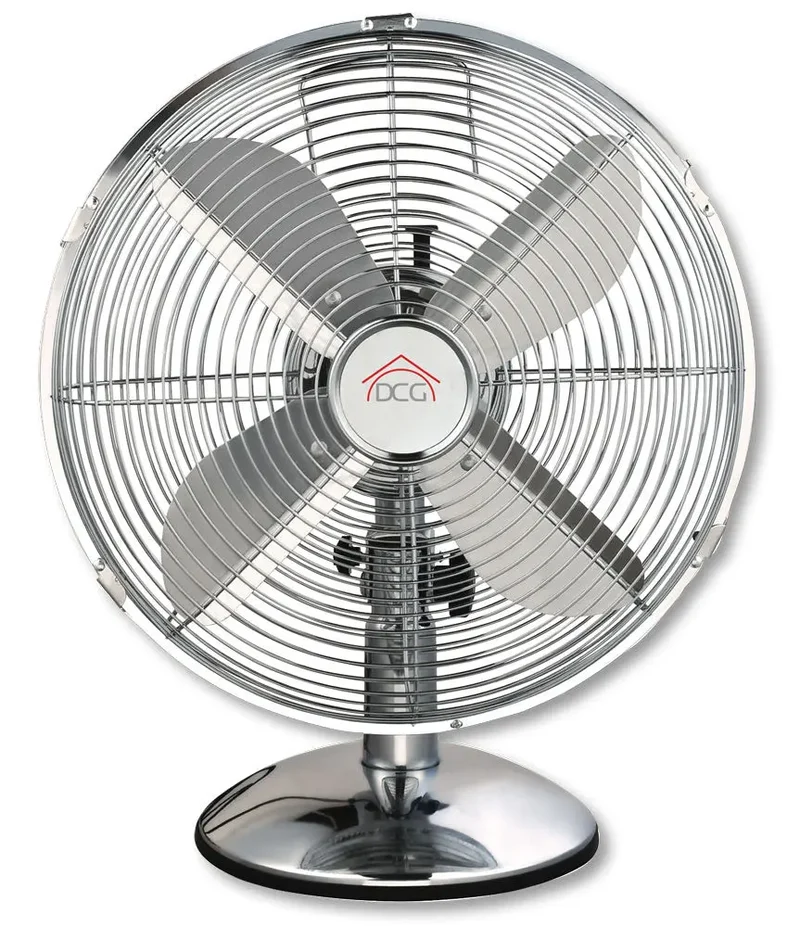 Ventilatore Da Tavolo 30 Cm Cromato