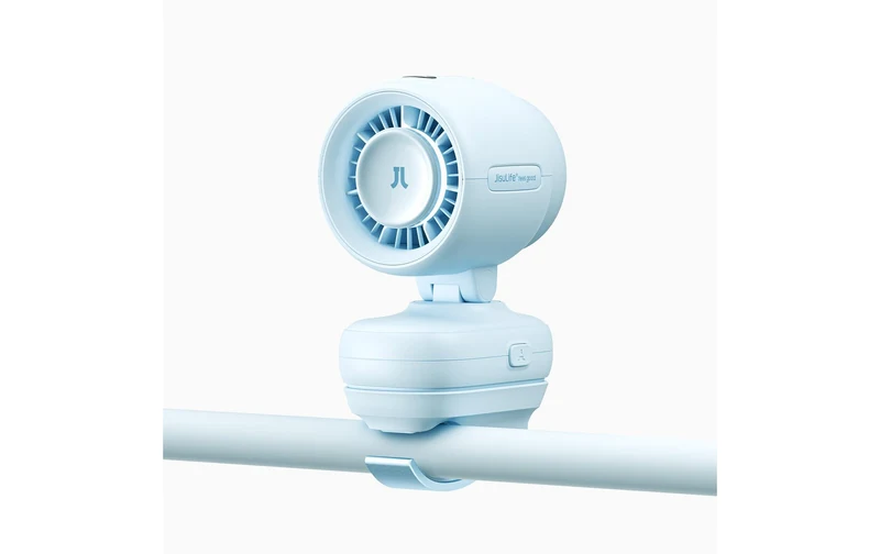 Jisulife Handventilator Fan 4 – 5000 mAh, Akkubetrieb, USB, Blau