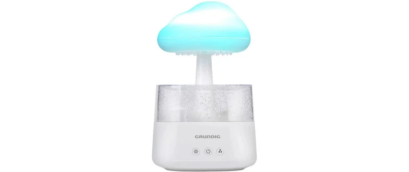Grundig Luftbefeuchter Regenwolken – Nachtlicht, Timerfunktion
