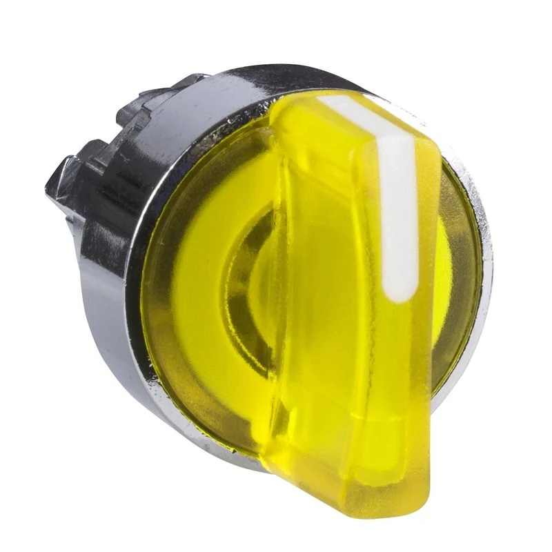 SCHNEIDER ZB4BK1283 - TESTA SELETTORE LUMINOSO GIALLO LED