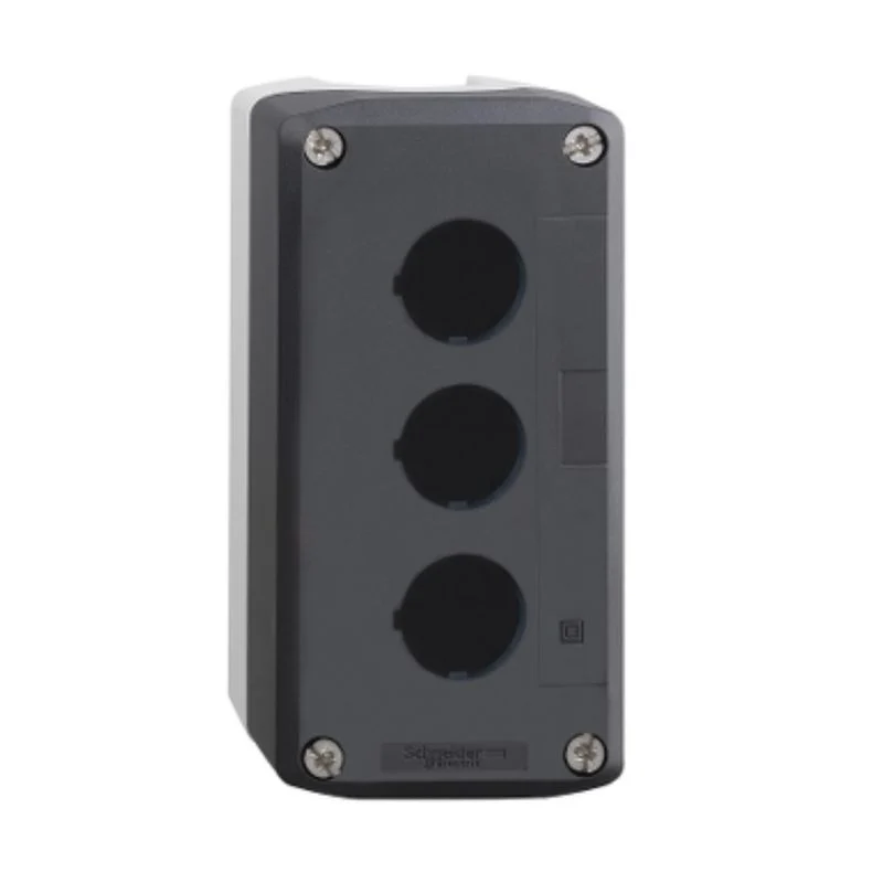 SCHNEIDER XALD03 - Pulsantiera Vuota Schneider XAL-D Plastica 3 Fori 22mm
