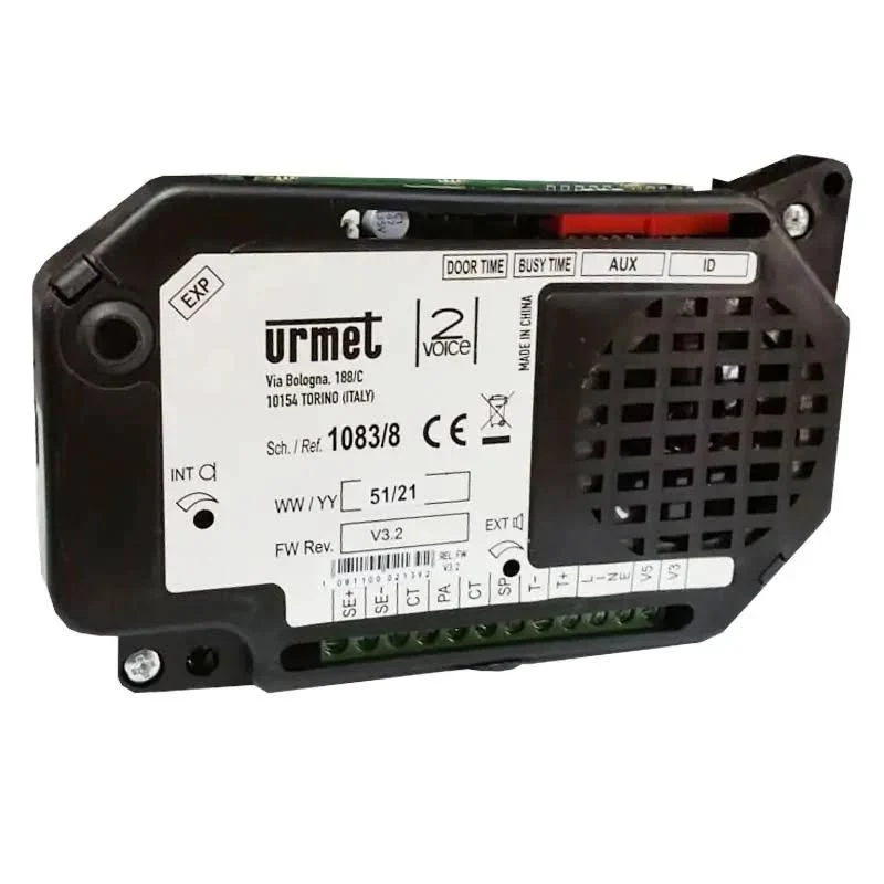 URMET 1083/8 - Posto esterno audio per pulsantiere artistiche, Exigo, sistema 2Voice