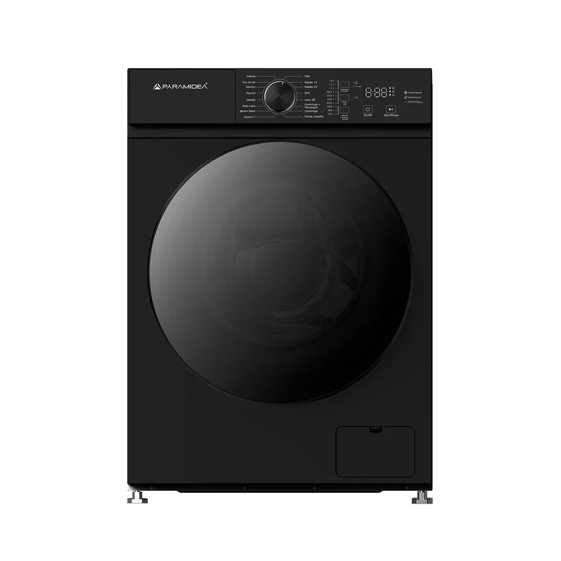 PYRAMIDEA Lavatrice 8 Kg. Inverter Classe A Nera LVB812AINVB