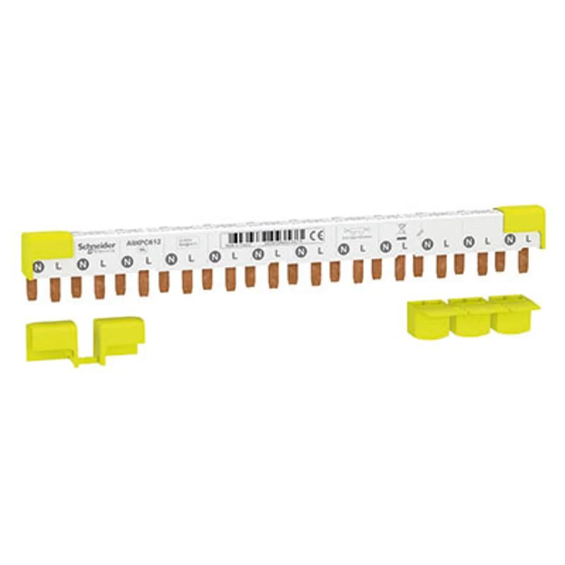 SCHNEIDER A9XPC612 - Pettine Acti9 iC40 1P+N 12 Moduli 80A 230VAC