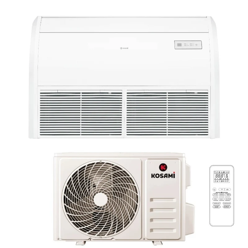 Condizionatore Soffitto/Pavimento Kosami 48000 Btu Trifase R-32 Wi-Fi Integrato con Telecomando