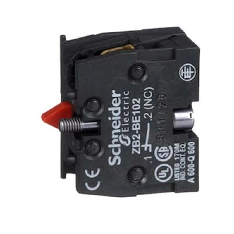 SCHNEIDER ZB2BE102 - Elemento Contatto Harmony XAC 22mm 1NC Montaggio Frontale