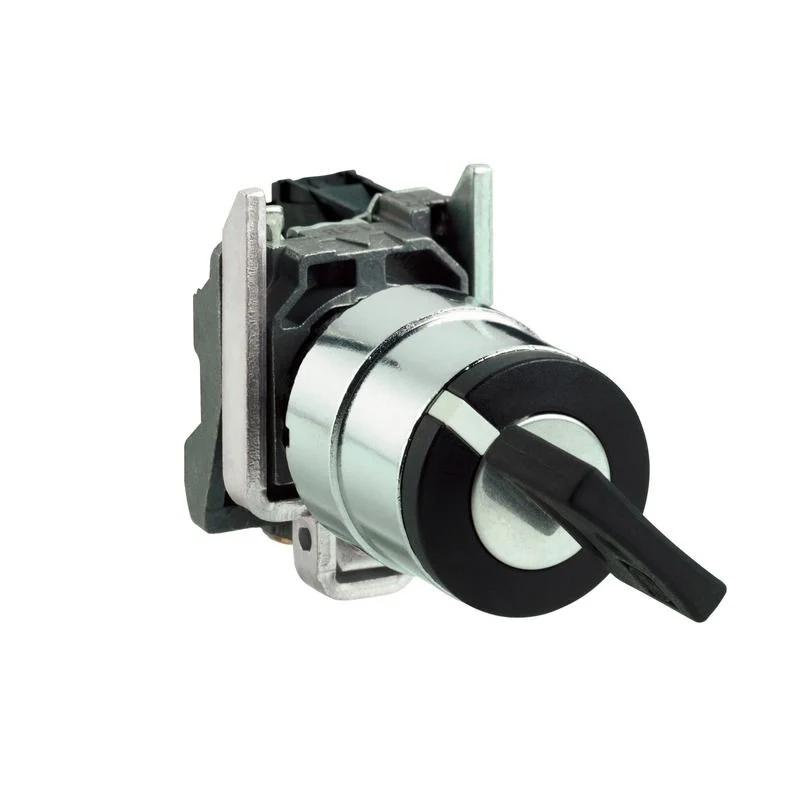 SCHNEIDER XB4BG61 - SELETTORE CON CHIAVE Ø 22 - 2 POS. - CON RITORNO - A CHIAVE - 1NO