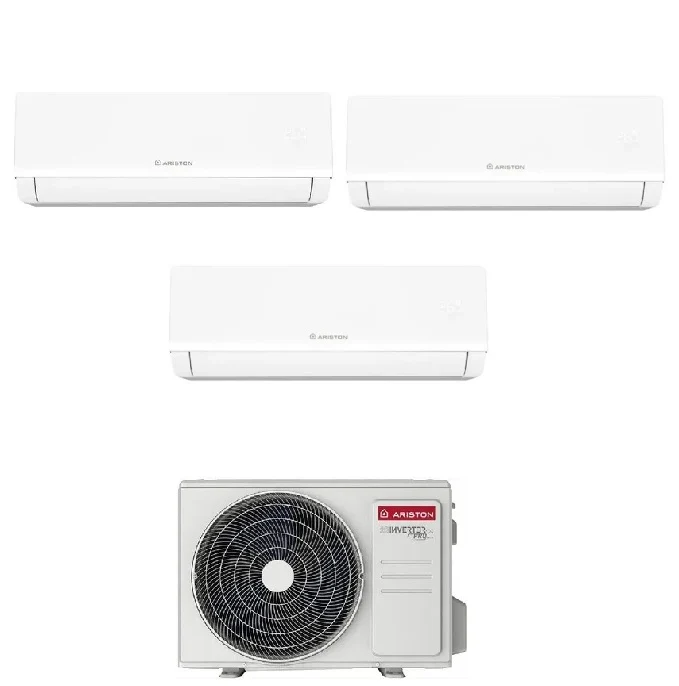 Condizionatore Trial Split Ariston Prios Net 9+9+9 con C 50 XA1-OR-32 Wi-Fi Integrato