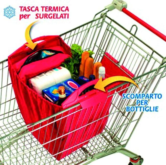 Borsa per carrelli spesa Baggy-Life Magnum 44x56x40cm