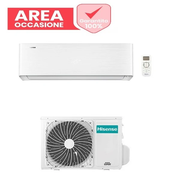 AREA OCCASIONI 5029 Condizionatore Hisense Mix Energy Pro X 9000 Btu QH25XV3AG + QE25XV2XW R-32 Wi-Fi Integrato
