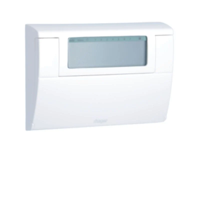 HAGER 56130 - Cronotermostato Eco Digitale Settimanale da Parete