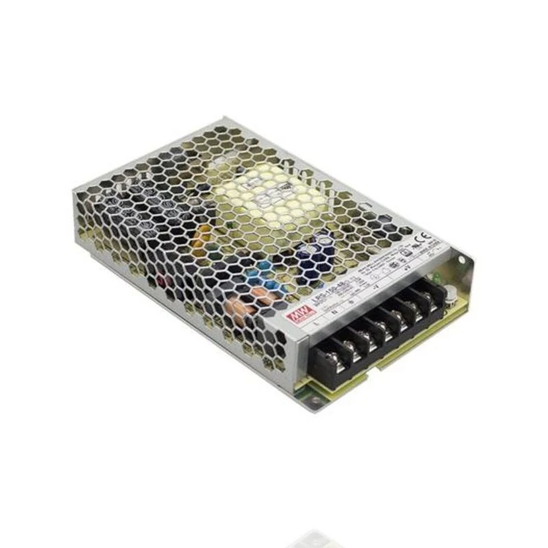 MEANWEELL LRS-150-24 - Alimentatore DRIVER LED MEANWELL METALLO IP20 150W 24V