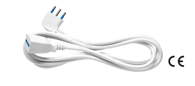 PROLUNGA LINEARE 5 MT 3x1,5 MM² 2P+T 16A BIPASSO