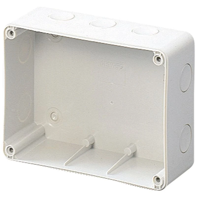 GEWISS GW66677 - Cassetta Parete Gewiss Prese Fisse Orizzontali 16/32A IP44