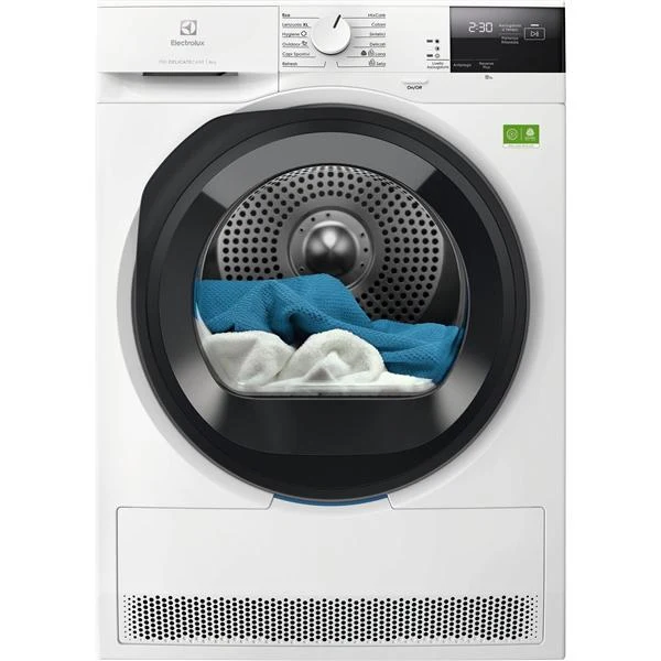 Asciugatrice A Pompa di Calore Electrolux EW7H28B Serie 700 DelicateCare 8 Kg Classe B (A85xL59,6xP65,9) Bianco