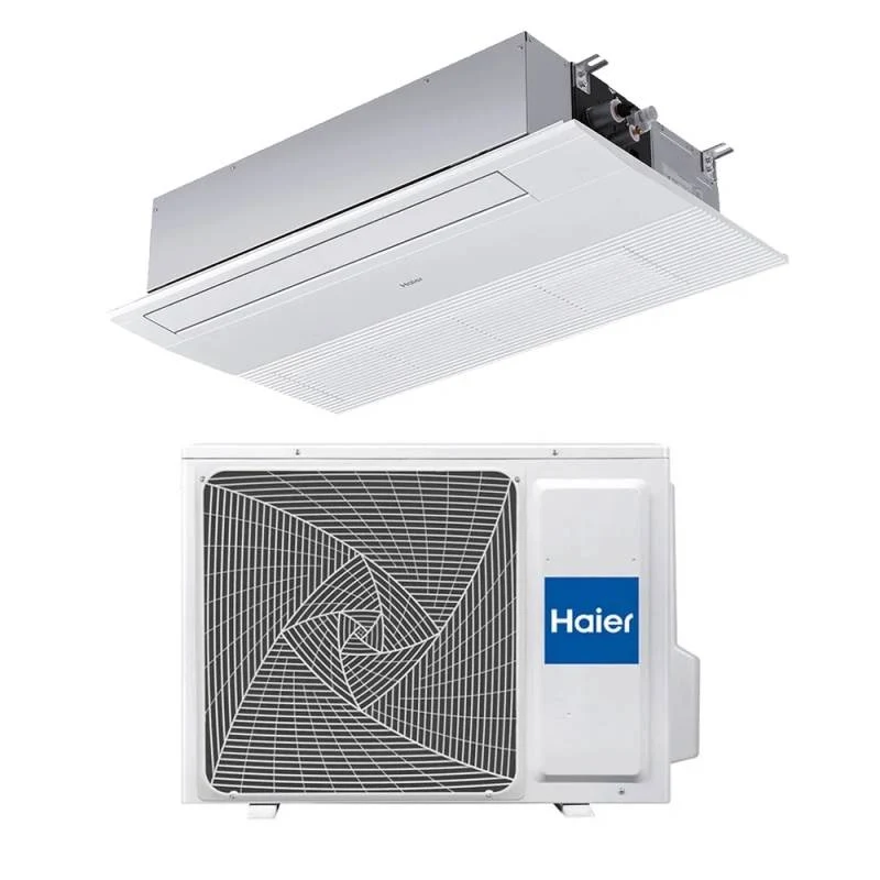 Condizionatore a Cassetta a 1 Via Haier 9000 Btu AB25S2SA1FA(H) R-32 Wi-Fi Integrato con Griglia