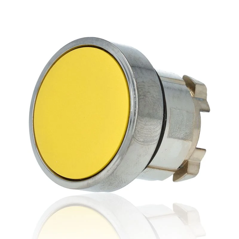 SCHNEIDER ZB4BA5 - Testa Pulsante Harmony XB4 22mm Impulso Filoghiera Gialla