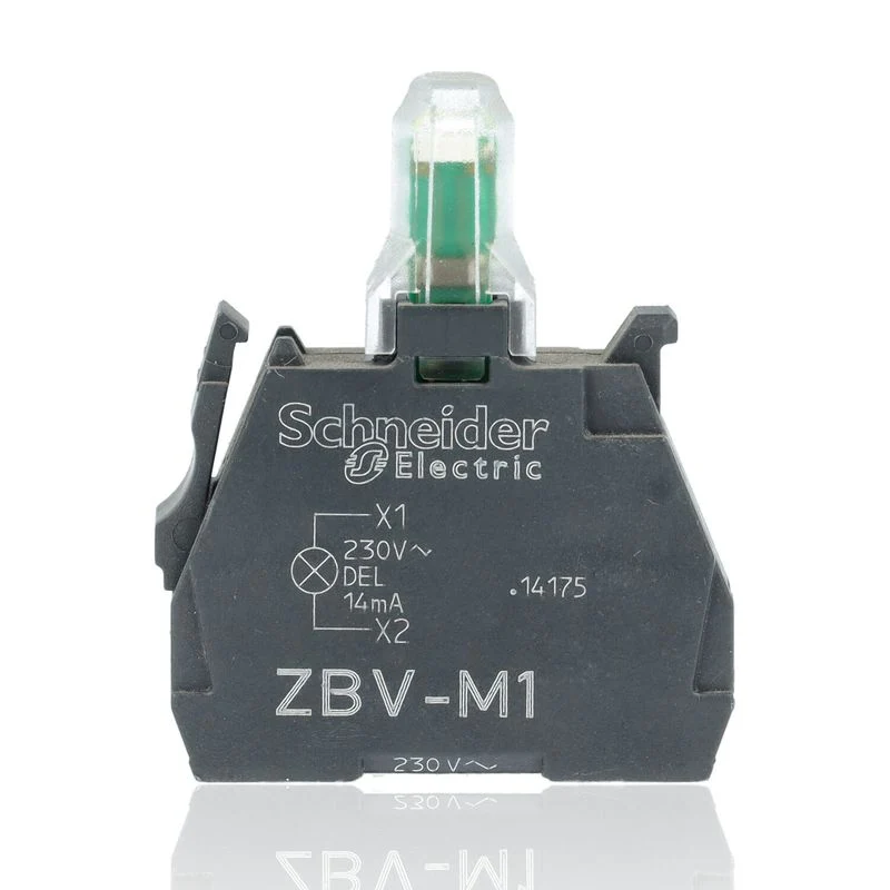 SCHNEIDER ZBVM1 - Elemento Luminoso LED Harmony XB4 22mm Bianco 230-240V