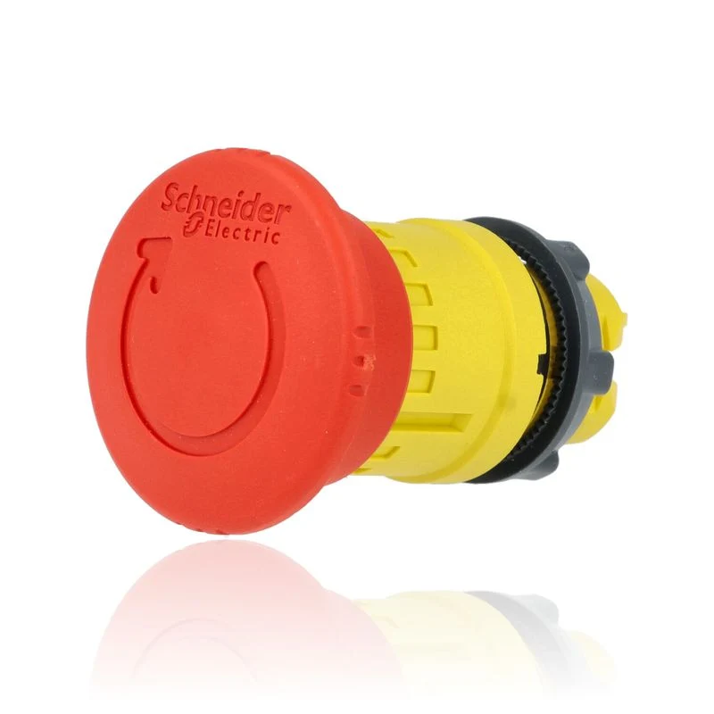 SCHNEIDER ZB5AS844 - Pulsante Fungo Emergenza Harmony XB5 40mm Rotazione Rosso