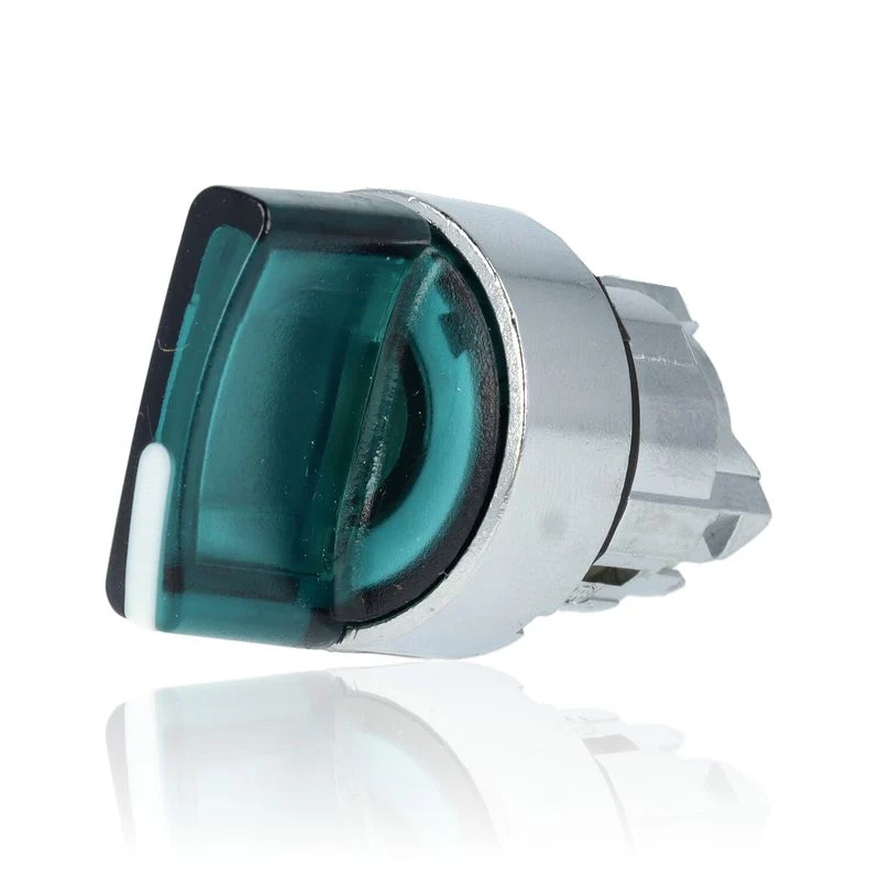 SCHNEIDER ZB4BK1233 - Testa selettore luminoso verde